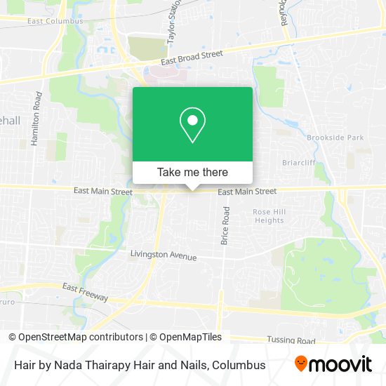 Hair by Nada Thairapy Hair and Nails map