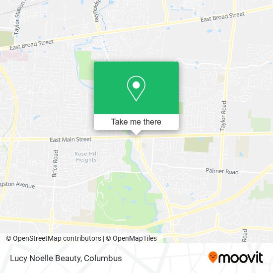 Mapa de Lucy Noelle Beauty