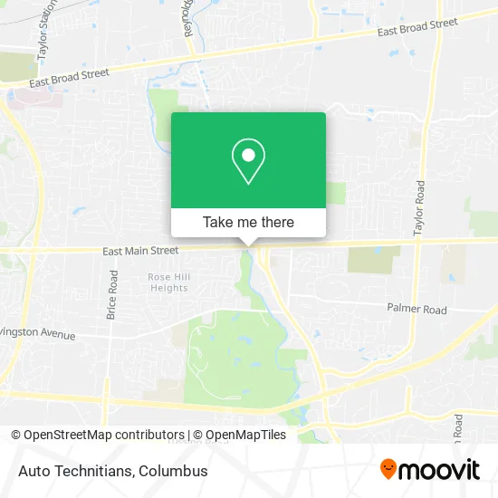 Auto Technitians map