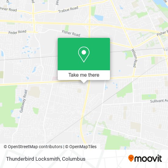 Mapa de Thunderbird Locksmith