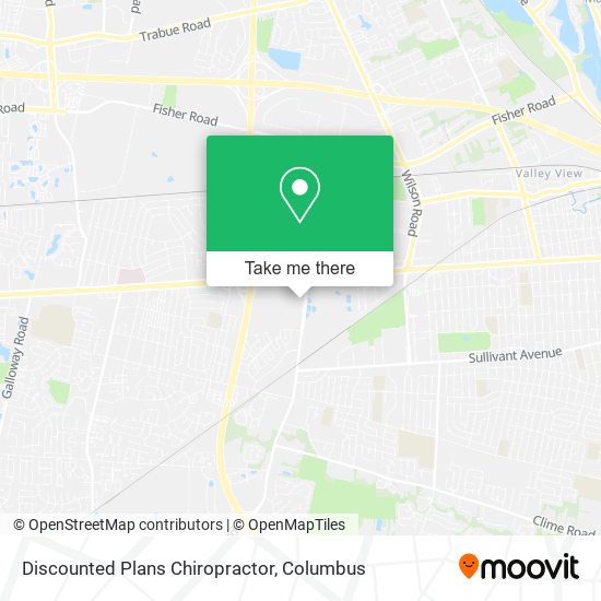 Mapa de Discounted Plans Chiropractor