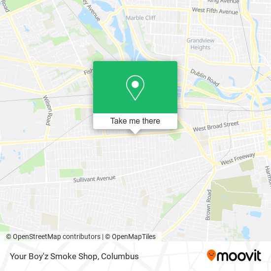 Your Boy'z Smoke Shop map