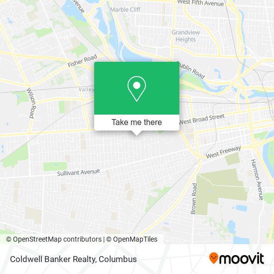 Coldwell Banker Realty map