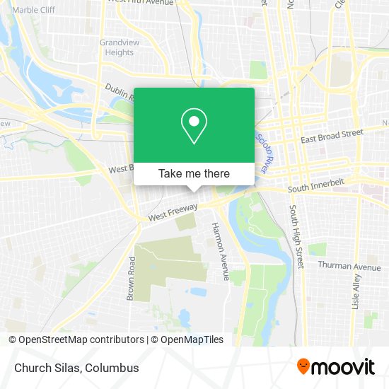 Mapa de Church Silas