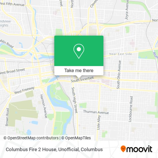 Columbus Fire 2 House, Unofficial map