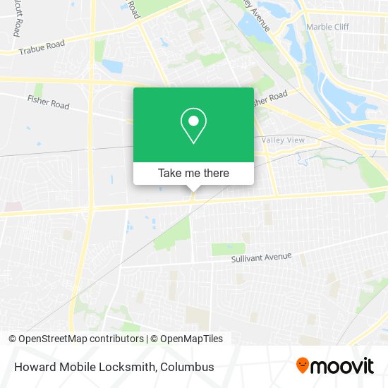Howard Mobile Locksmith map