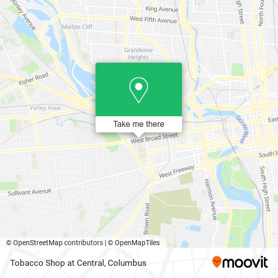 Tobacco Shop at Central map