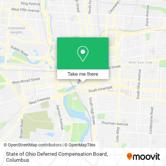 Mapa de State of Ohio Deferred Compensation Board