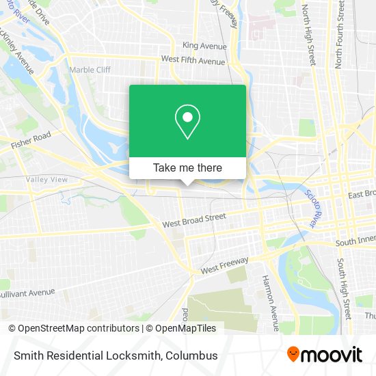 Smith Residential Locksmith map