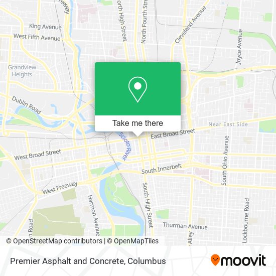 Premier Asphalt and Concrete map
