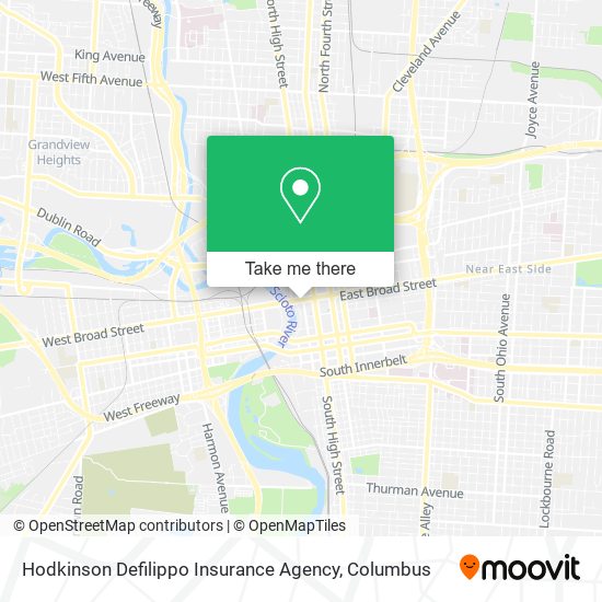 Hodkinson Defilippo Insurance Agency map
