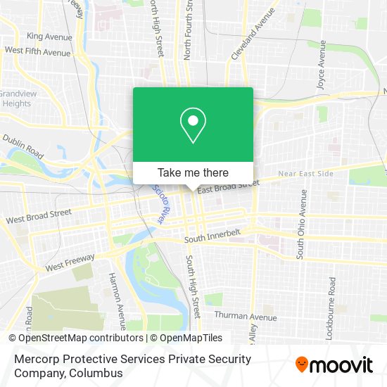 Mercorp Protective Services Private Security Company map