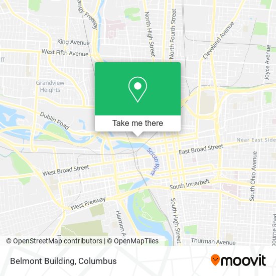 Belmont Building map