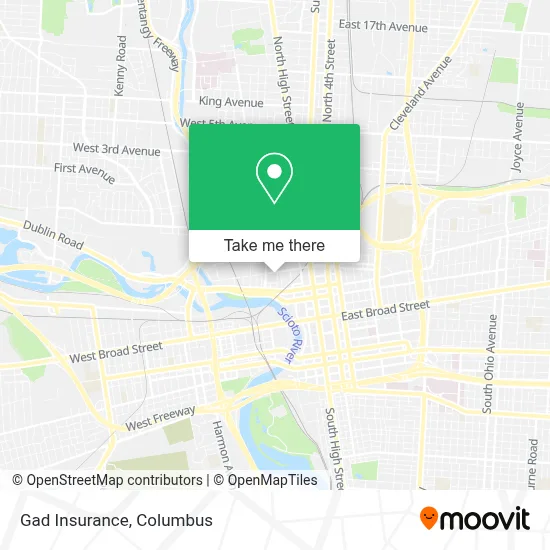 Gad Insurance map