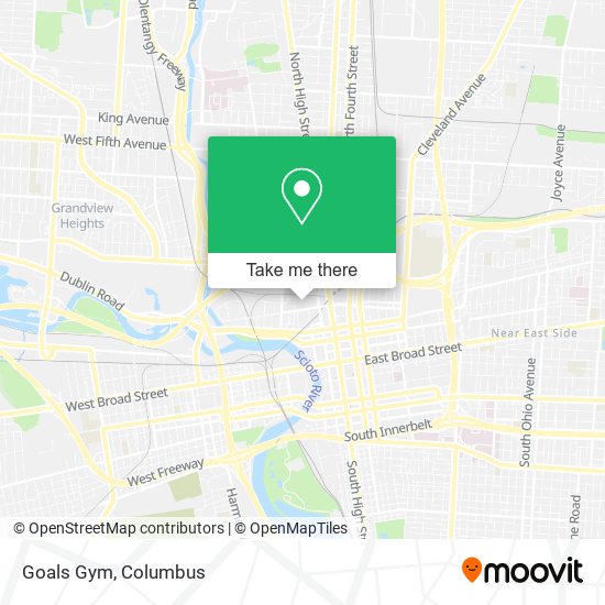 Mapa de Goals Gym