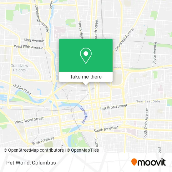 Pet World map