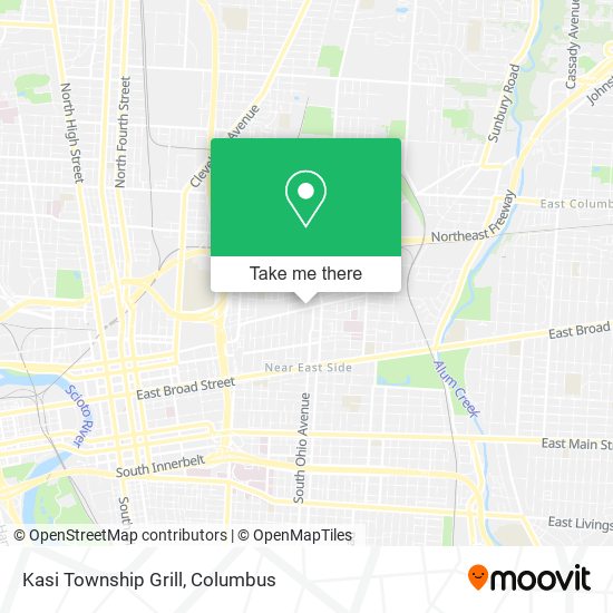 Mapa de Kasi Township Grill