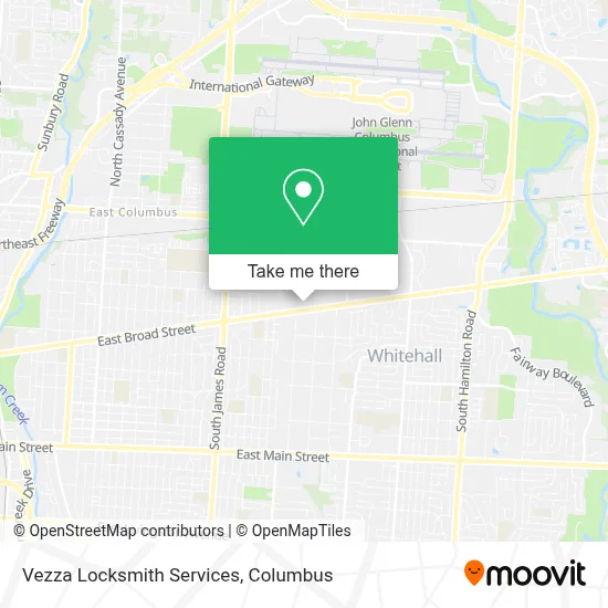 Vezza Locksmith Services map