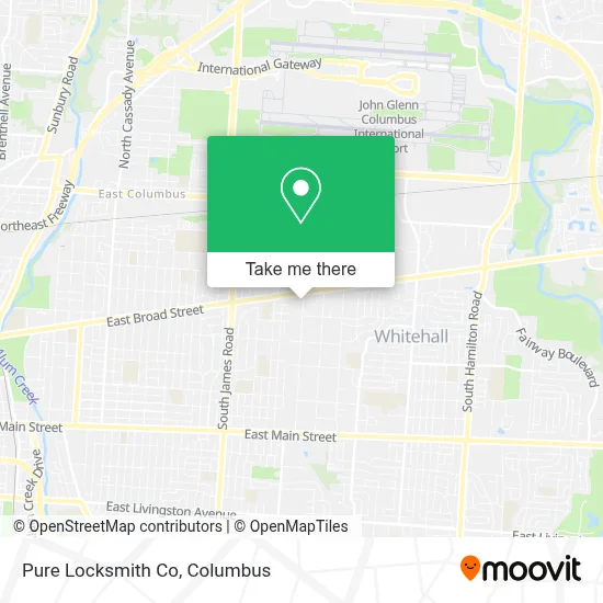 Pure Locksmith Co map