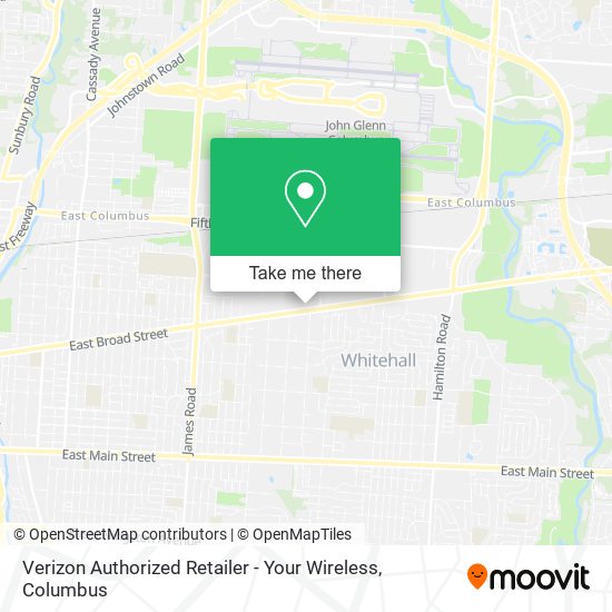 Mapa de Verizon Authorized Retailer - Your Wireless