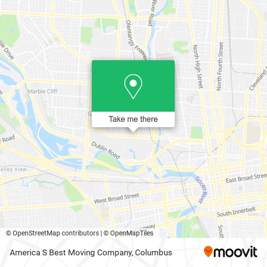 America S Best Moving Company map