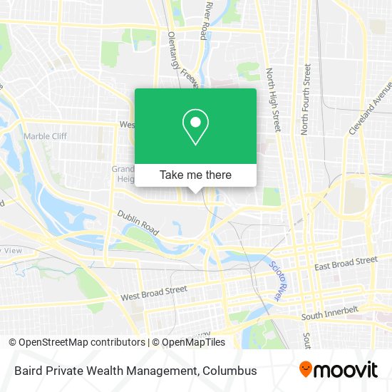 Baird Private Wealth Management map