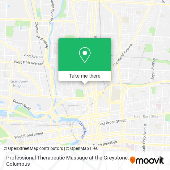 Professional Therapeutic Massage at the Greystone map