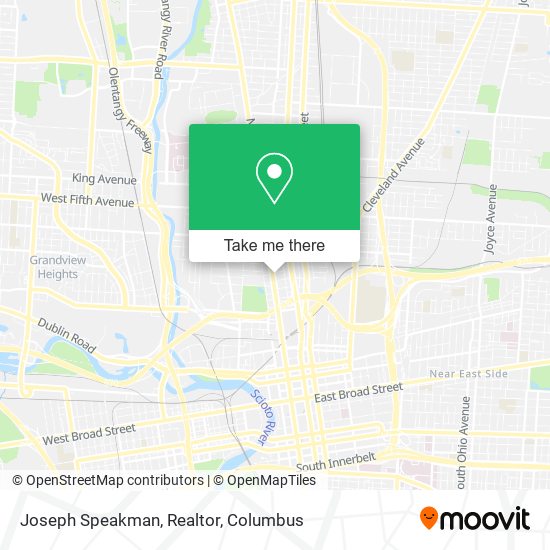 Joseph Speakman, Realtor map
