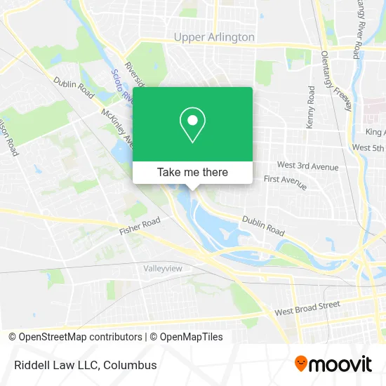 Riddell Law LLC map