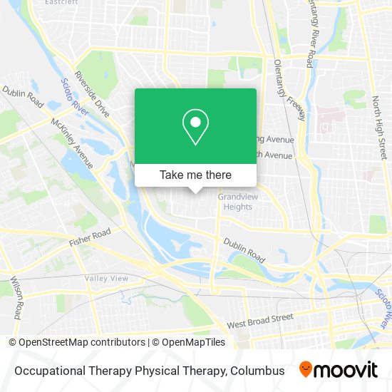 Occupational Therapy Physical Therapy map