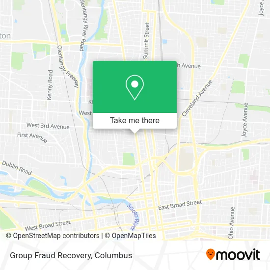 Group Fraud Recovery map