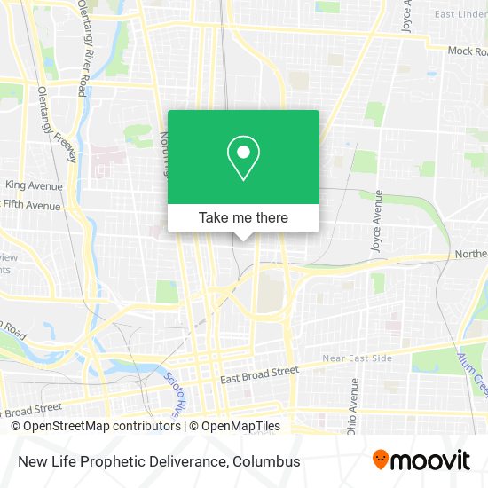 Mapa de New Life Prophetic Deliverance