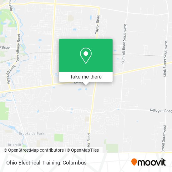 Ohio Electrical Training map