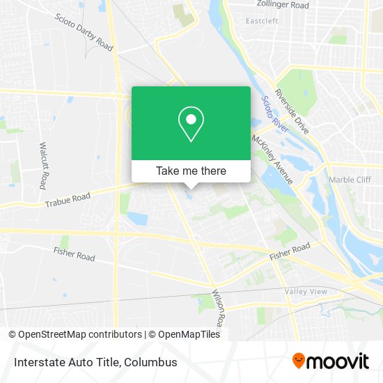 Mapa de Interstate Auto Title
