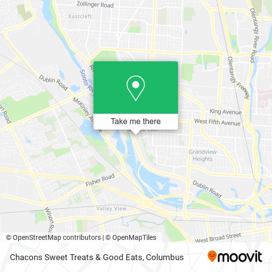 Chacons Sweet Treats & Good Eats map