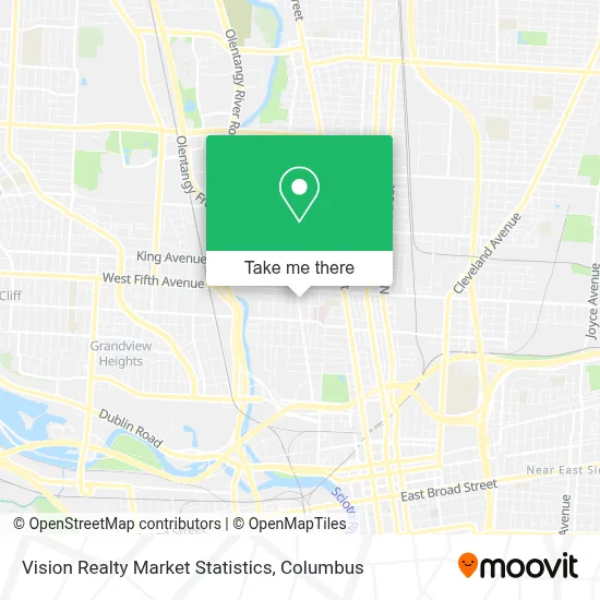 Vision Realty Market Statistics map