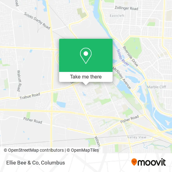 Ellie Bee & Co map