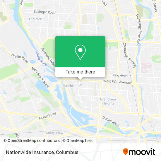 Nationwide Insurance map