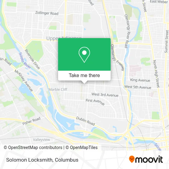 Solomon Locksmith map