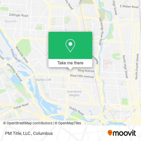 PM Title, LLC. map