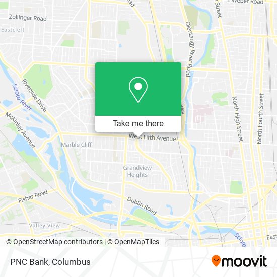 Mapa de PNC Bank