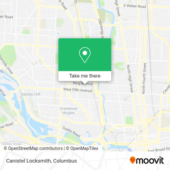 Canistel Locksmith map