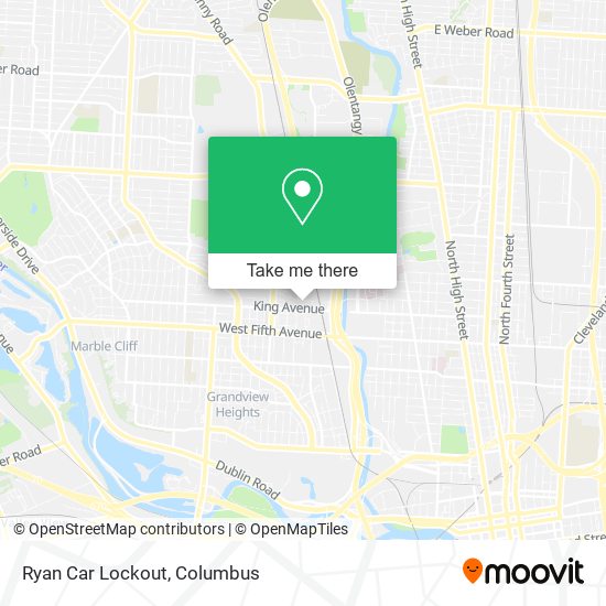 Ryan Car Lockout map