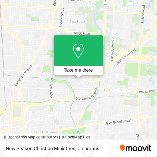 Mapa de New Season Christian Ministries