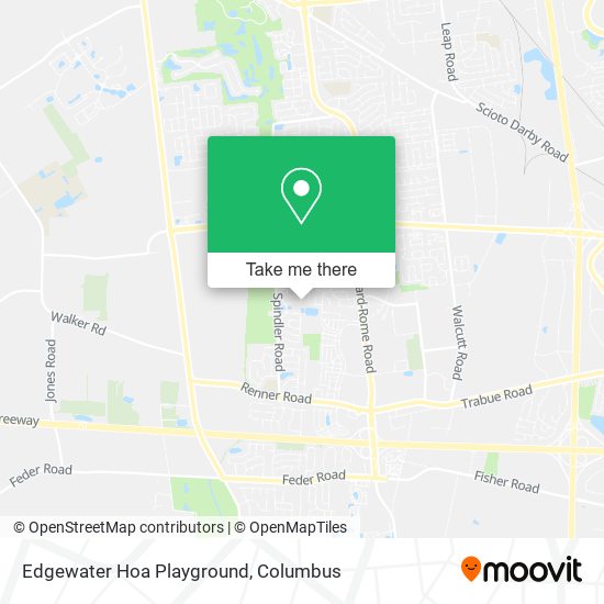 Mapa de Edgewater Hoa Playground