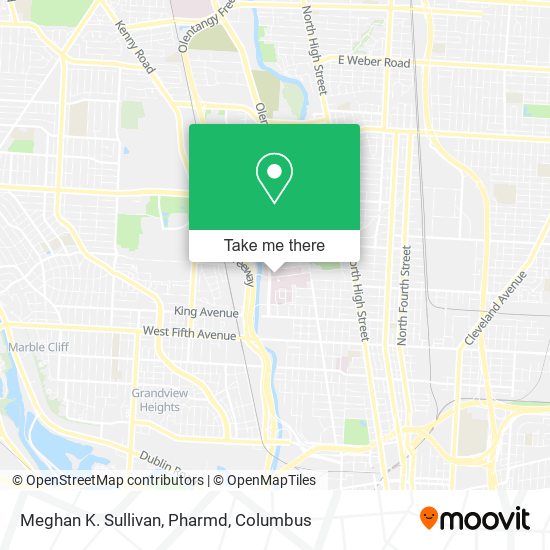 Mapa de Meghan K. Sullivan, Pharmd