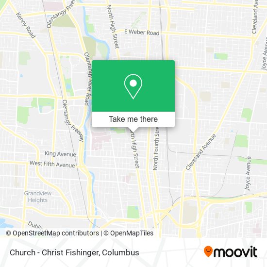 Mapa de Church - Christ Fishinger