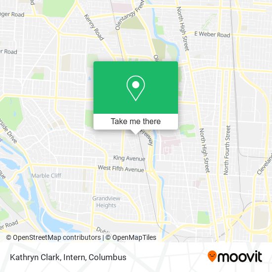 Kathryn Clark, Intern map