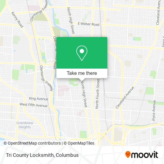 Tri County Locksmith map