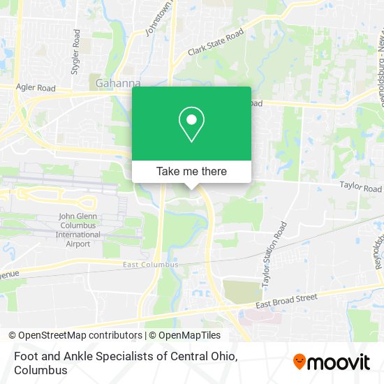 Mapa de Foot and Ankle Specialists of Central Ohio